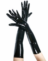 Long 4-Way Gloss PVC Gloves