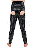 Anatomical Latex Spanking Pants with Anal Options