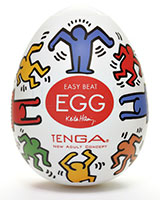 Tenga KEITH HARING EGG DANCE - Masturbator - 6 pcs. (6,92 €/Egg)