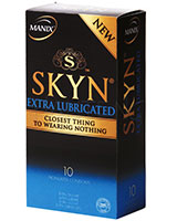 Manix SKYN EXTRA LUBRICATED 10 Latex Free Condoms (1.99€/1Pc)