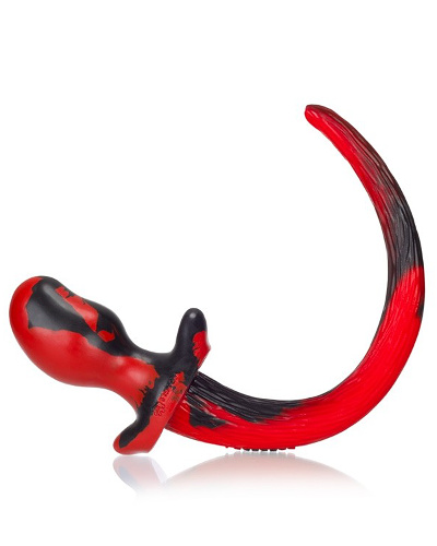 Oxballs PUPPY TAIL Silicone Anal Plug with Dog Tail in 4 Sizes