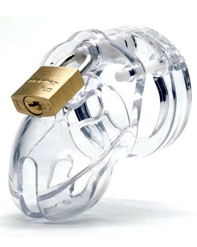 CBX MR. STUBB Clear Chastity Cage