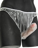 PVC Gent's G-String with Sheath