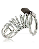 SPIRAL Stainless Steel Chastity Device - 2 Sizes