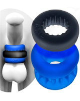 Oxballs ULTRACORE - Core Ballstretcher + Axis Ring - Blue Ice - zum Schließen ins Bild klicken