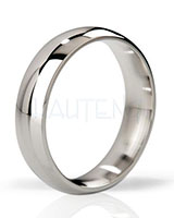 Mystim THE EARL - Round Polished Stainless Steel Cockring
