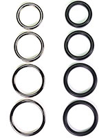 Cockring - 8 mm, Rubber or Steel